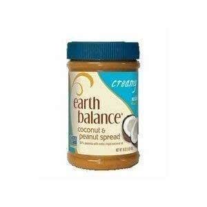 Amazon Earth Balance Crunchy Coconut Peanut Butter 16 Oz Pack Of