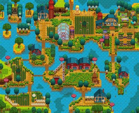 Stardew Valley River Farm Layout Ideas