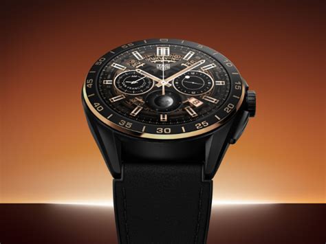 Tag Heuer Svela I Nuovi Smartwatch Connected Calibre E Golden Bright E