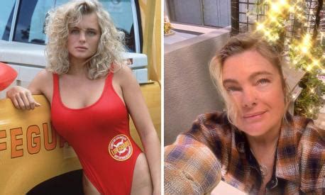 Baywatch Alum Erika Eleniak Shows Off Tattoos In Rare Off