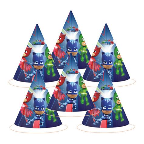 Sombreros De PJ Masks 6 Unidades Por 3 00