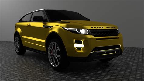 Range Rover Evoque D Model Vehicle Cgtrader