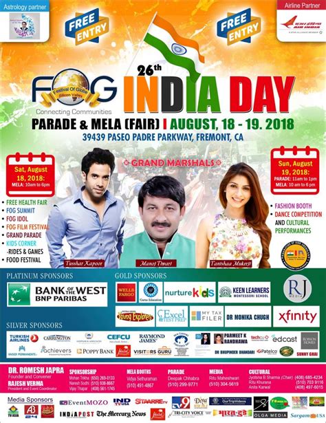 Free Entry – Festival of India Mela and Parade | Connecting people in ...