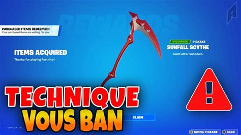 Attention Cette Technique Va Vous Faire Bannir De Fortnite Cadeau