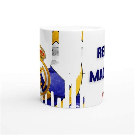 Customizable Real Madrid Coffee Mug For Football Lover S Custom Ceramic