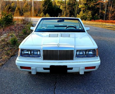 Chrysler Lebaron Convertible Turbo Summer Cruiser All Original No