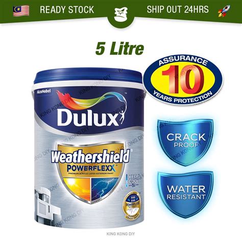 Ready Stock L Ici Dulux Weathershield Powerflexx Powerflex Years