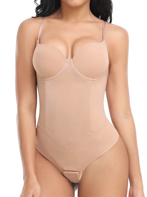 Manifique Shapewear Bodysuit For Women Tummy Control Body Shaper