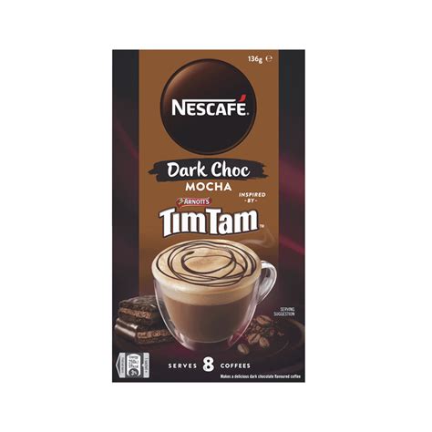 Nescaf Coffee Sachets Dark Choc Mocha Inspired By Tim Tam Sachets