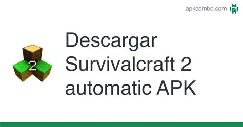 Survivalcraft Automatic Apk Android App Descarga Gratis