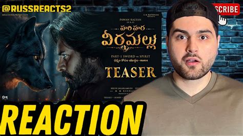 Hari Hara Veera Mallu Part Sword Vs Spirit Teaser Reaction