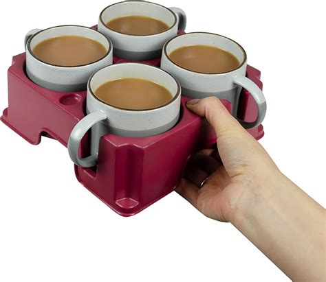 Muggi Cup Holder Reusable Non Spill Drink Holder Portable Drink