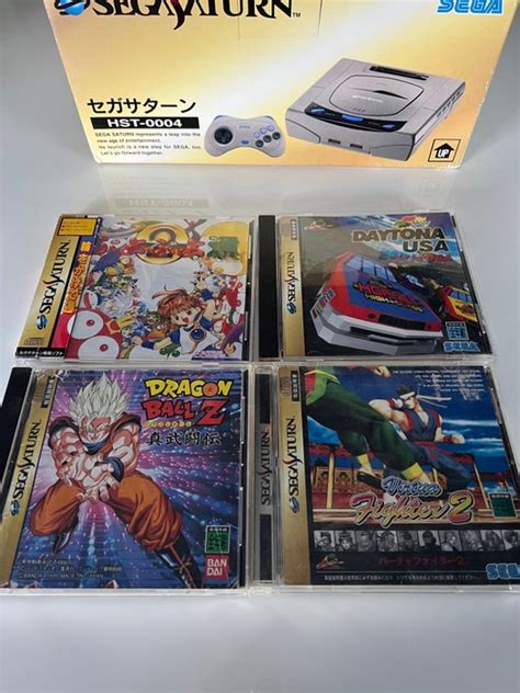 1 Sega Saturn Japanese Version Console With Games 4 Catawiki