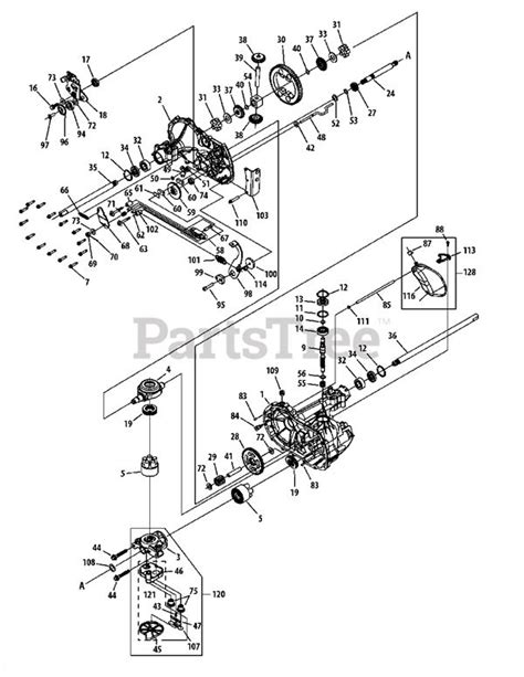 Cub Cadet Hydrostatic Transmission Diagram