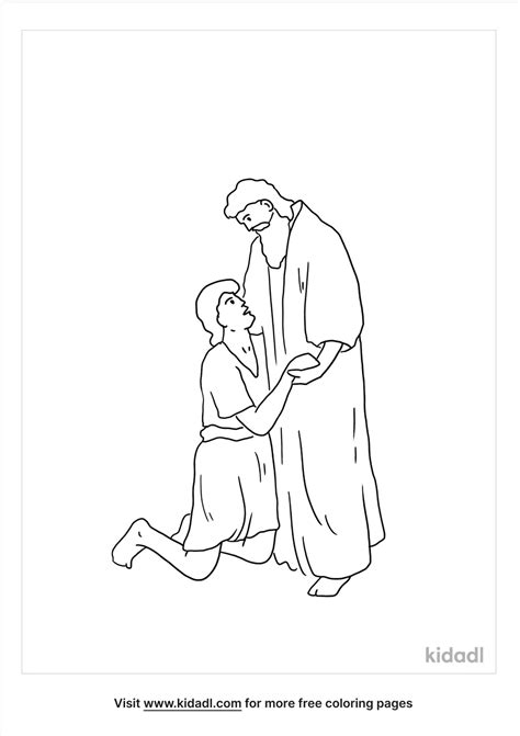 Prodigal Son Coloring Page