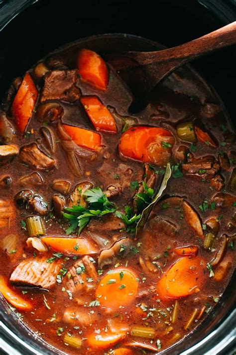 Slow Cooker Beef Stew Recipe | Diethood