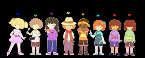 The Seven Human Souls By Ravalinne Human Soul Undertale Souls Undertale Love