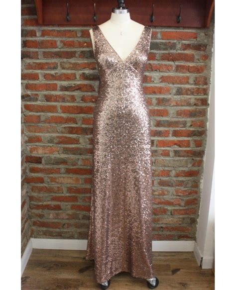 Rose Gold Metallic Dress - Remi Metallic Dress Rose Gold Dresses Fashion Nova | The Princess Gold