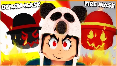 DEMON MASK + FIRE MASK | Roblox (Bee Swarm Simulator) - YouTube