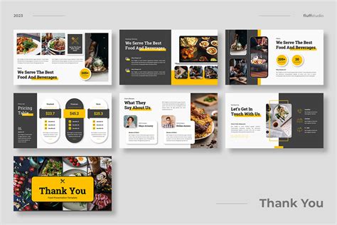 Foodern Food And Beverage Powerpoint Template