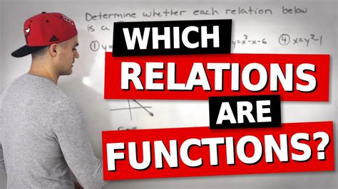 Mcr3u 11 Relations Vs Functions Grade 11 Functions Youtube