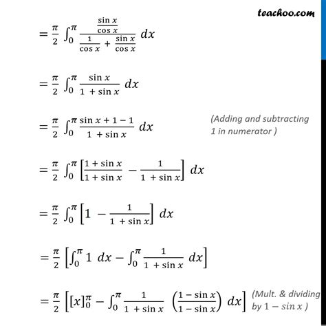 Question Definite Integral X Tan X Sec X Tanx Miscellaneous