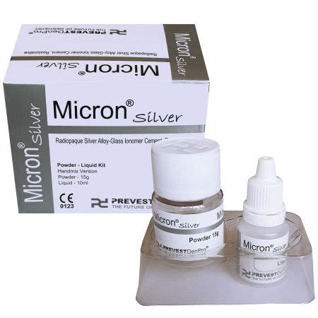 Dentalkleber F R Restaurierung Micron Silver Prevest Denpro