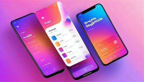 Premium Photo Set Of Ui Ux Gui Screens Cryptocurrency App Flat