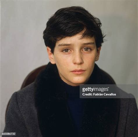 Young Actor David Eberts Poses For A Portrait During The Shooting Of