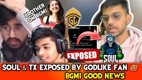 Godlike Reply To SouL Hector S8UL TX EXPOSE BGMI Good News YouTube