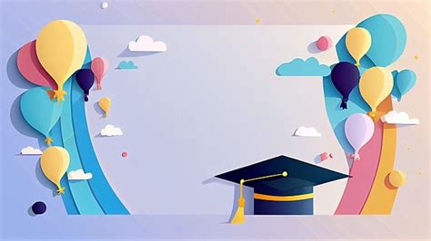 Latar BelakangLatar Belakang Perbatasan Balon Wisuda, Kelulusan, Balon ...