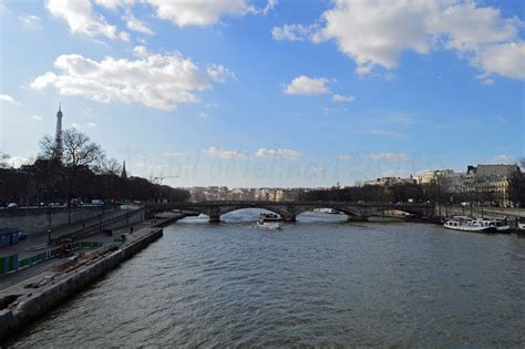 Paysage La Seine Paris France Nabil Molinari Flickr