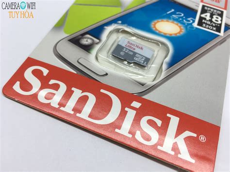 Thẻ nhớ SanDisk 32GB (loại 1, bảo hành đổi mới 2 năm)