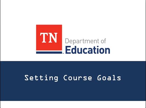 Tn Sdc Psychology Setting Course Goals On Vimeo