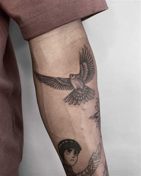 Two Doves Tattoo Designs For Men