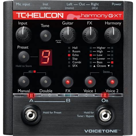 TC-Helicon VoiceTone Harmony-G XT Guitar & Vocal 996000905