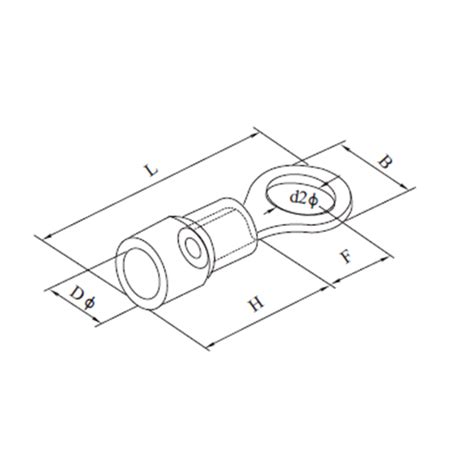 TERMINAL TIPO OJAL 5 5 12 1 2 AMARILLO 12 10 AWG YLLACONZA