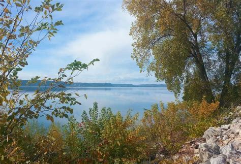 Mississippi River As Seen From Sw Wisconsin River Mississippi