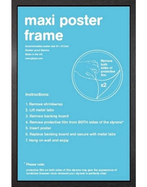 Standard Frame Sizes Poster Size Infoupdate Org