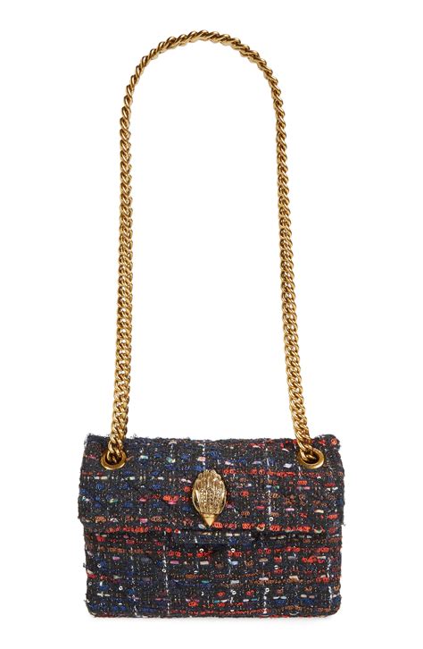 Kurt Geiger Mini Kensington Tweed Shoulder Bag Lyst