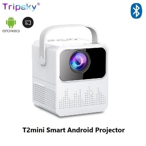 Tripsky T Mini Proyektor Android Smart Projector Ansi Lumens