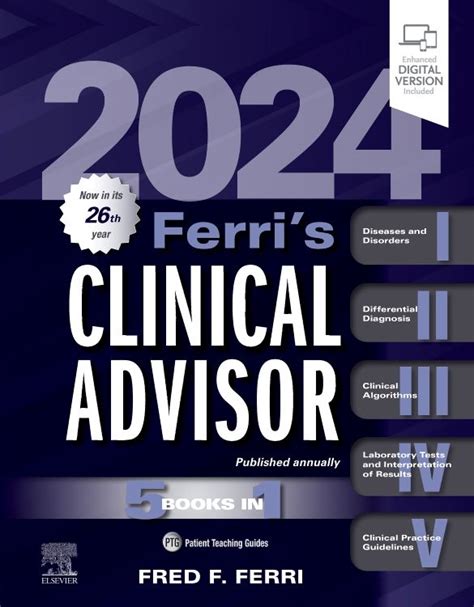 Ferri S Clinical Advisor St Edition Edited By Fred F Ferri