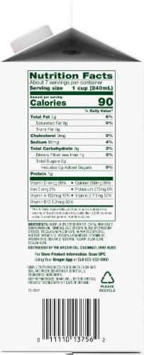 Simple Truth® Plant Based Non Dairy Unsweetened Oat Milk 59 Fl Oz Smiths Food And Drug