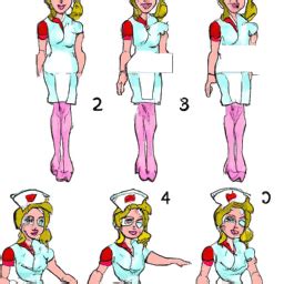 How To Draw A Cartoon-Nurse - A Step By Step Drawing Guide – Custom ...