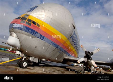 Airbus 377SG-201 Super Guppy air transport cargo plane Stock Photo - Alamy