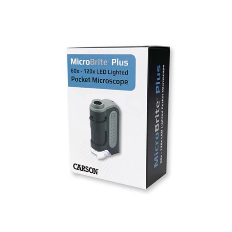 Microbrite Plus X X Led Lighted Pocket Microscope Carson Optical