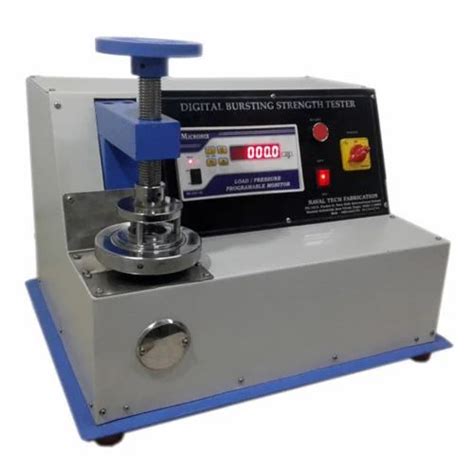 Digital Mild Steel Brusting Strength Tester For Laboratory Packaging