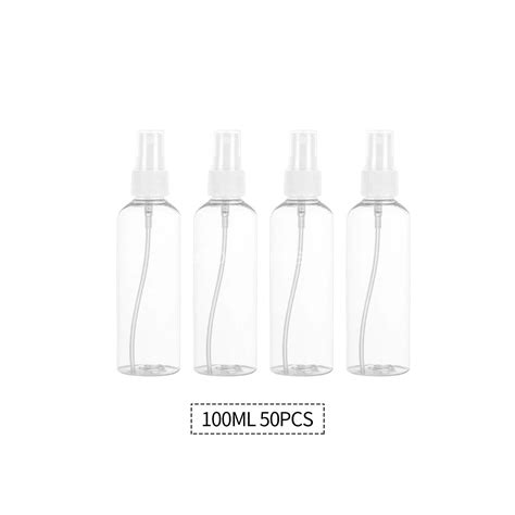 Spray Bottle Ml Empty Clear Travel Transparent Plastic Perfume