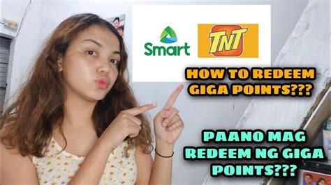 How To Redeem Giga Points Sa Smart At Tnt Paano Gamitin Ang Giga