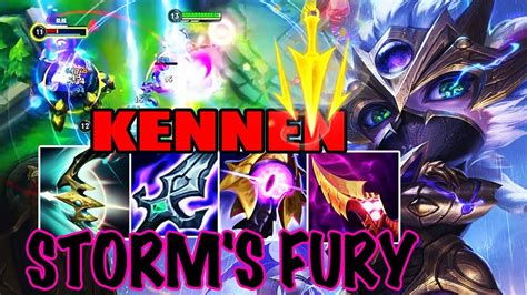 WILD RIFT KENNEN ADC GAMEPLAY STORM S FURY CAITLYN BUILD RUNES